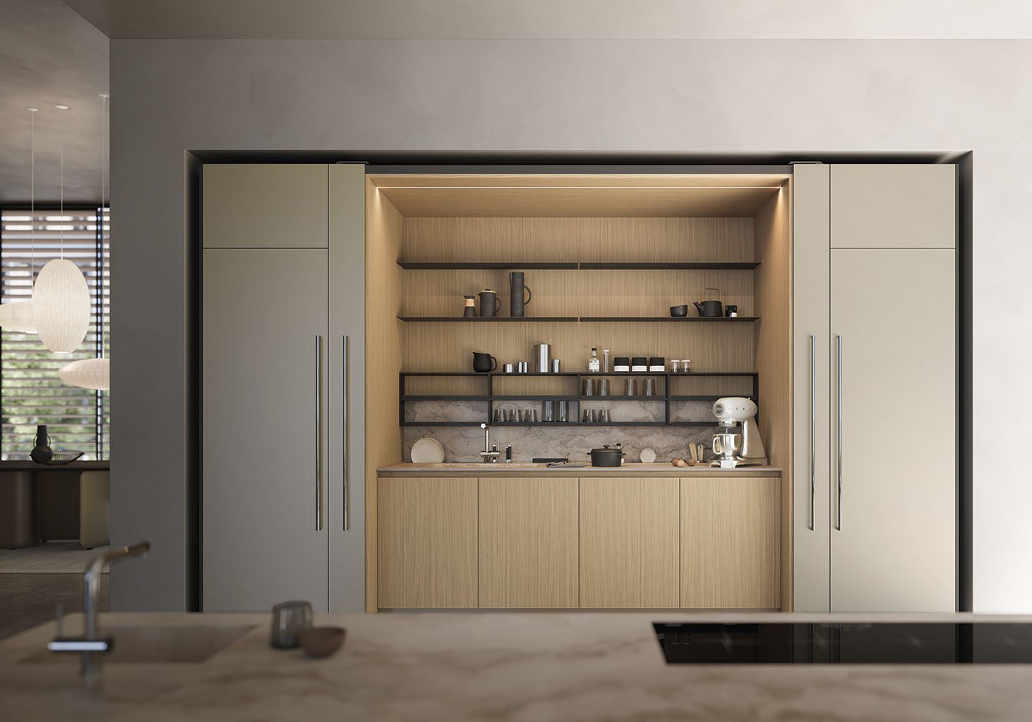 Cuisine Valdesign Sesamo, détail