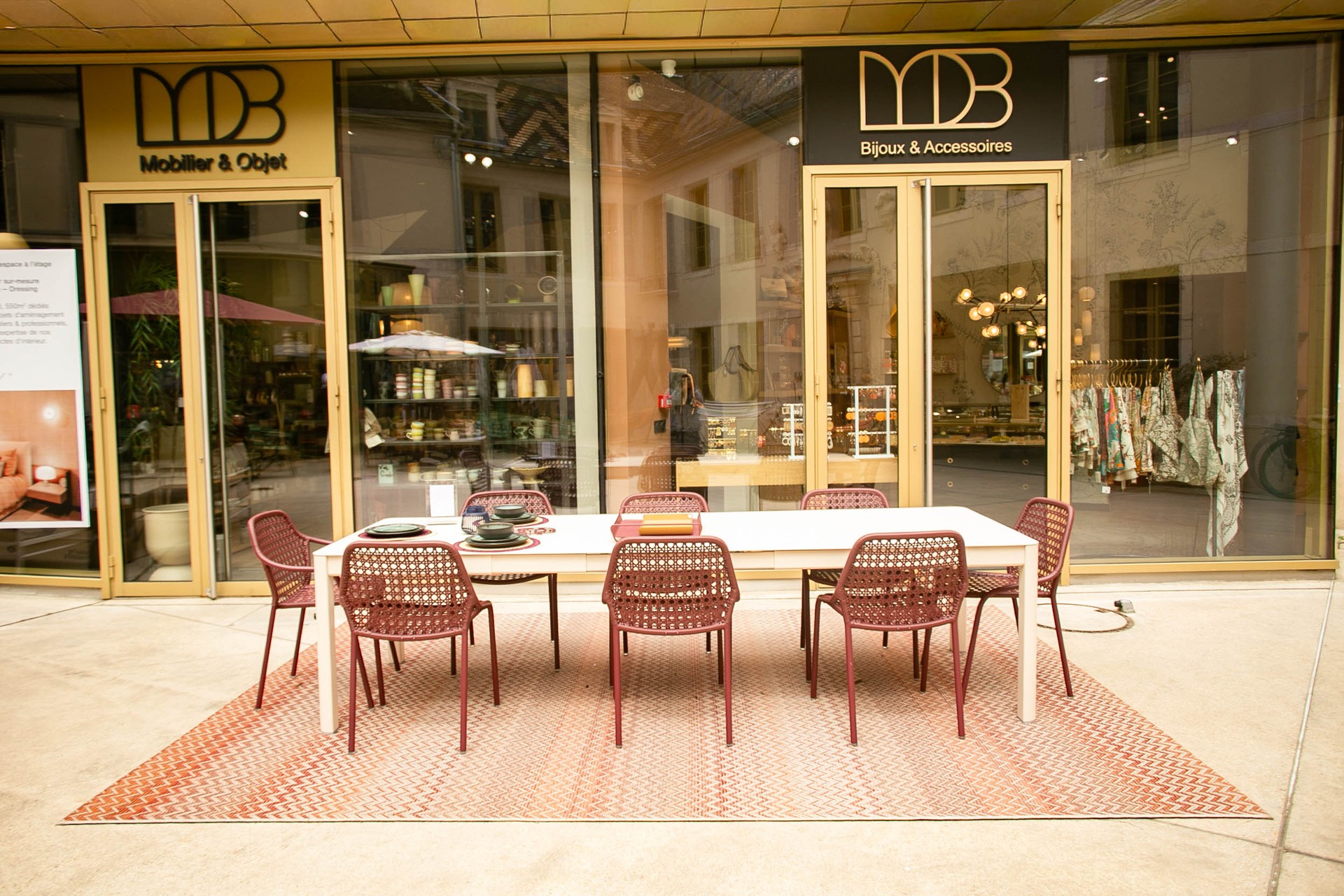 Façade du magasin MOB, 61 rue des Godrans à Dijon