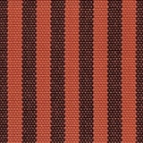 Orange Brown Stripe Texsilk Torino 1057