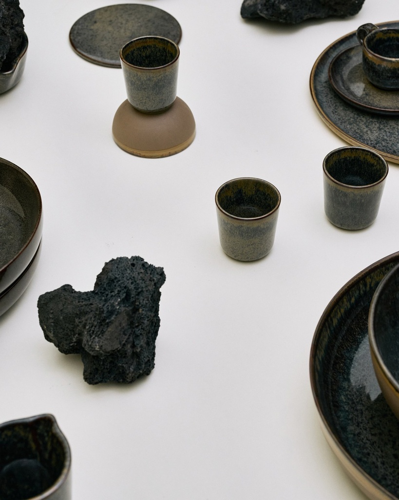 Assiette creuse m surface - indi grey 2
