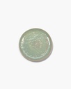 Assiette m  d20,5 h1,9 vert de mer 2