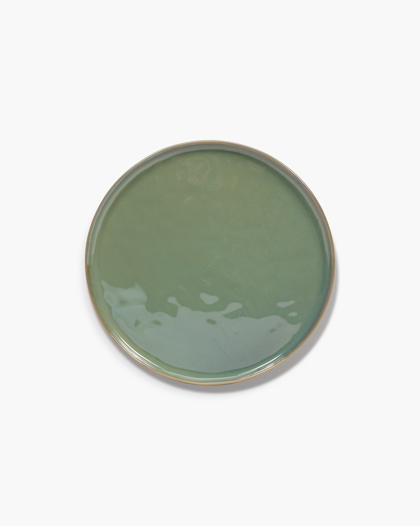 Assiette m - dia : 27.2 cm - vert clair 2