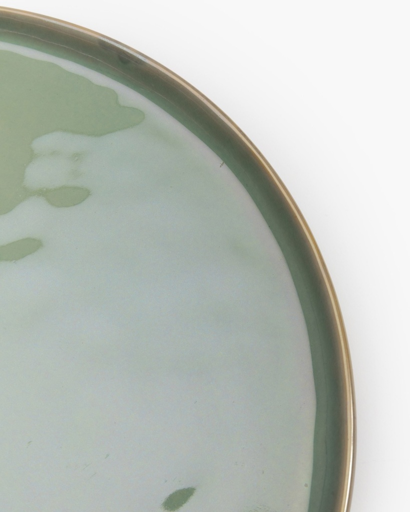 Assiette m - dia : 27.2 cm - vert clair 3