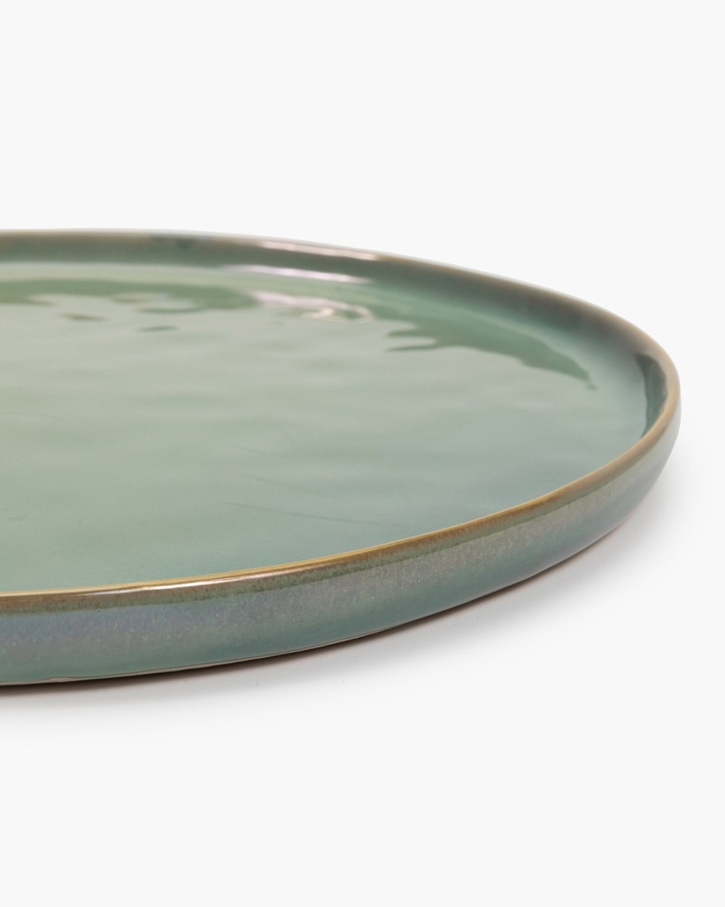 Assiette m - dia : 27.2 cm - vert clair 4