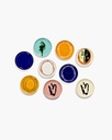 Assiette m azure - artichaud - green - f 2