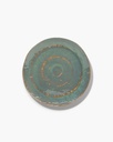 Assiette m l d28 h2,8 vert de mer 2
