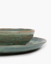 Assiette m l d28 h2,8 vert de mer 4
