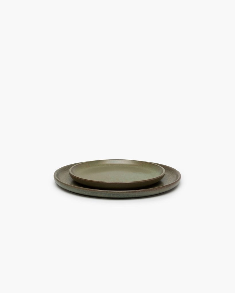 Assiette pain surface d16 h1,5 camogreen 5
