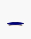 Assiette plate m - lapis lazuli - feast  2