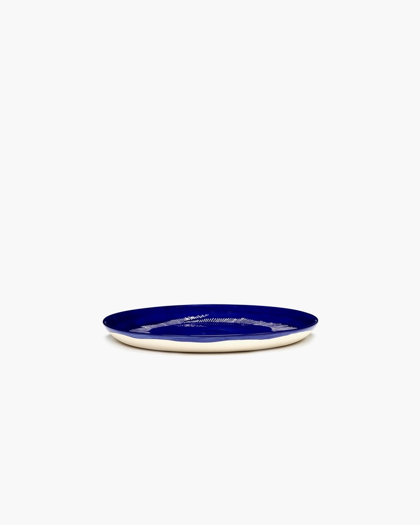 Assiette plate m - lapis lazuli swirl-st 2