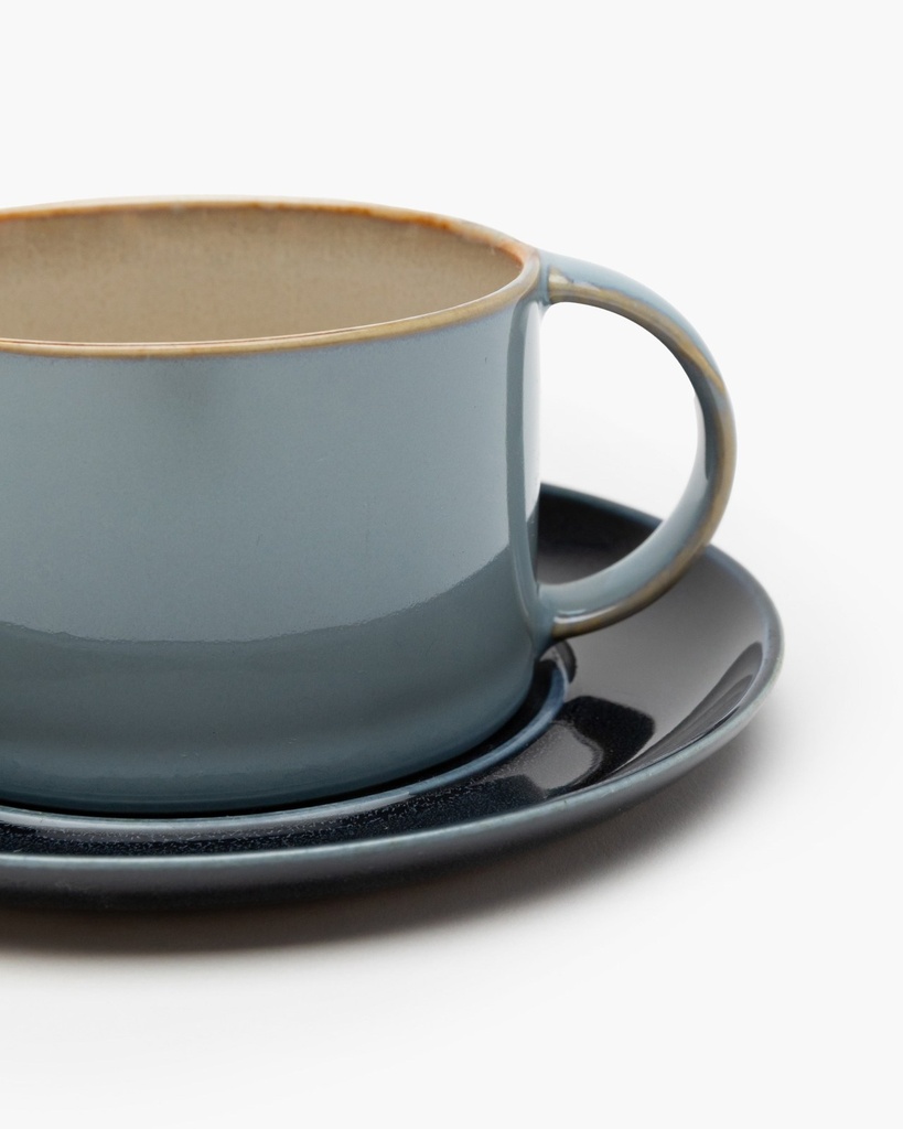 Assiette pour tasse d8 /  d13,5 h1,2 dar 3