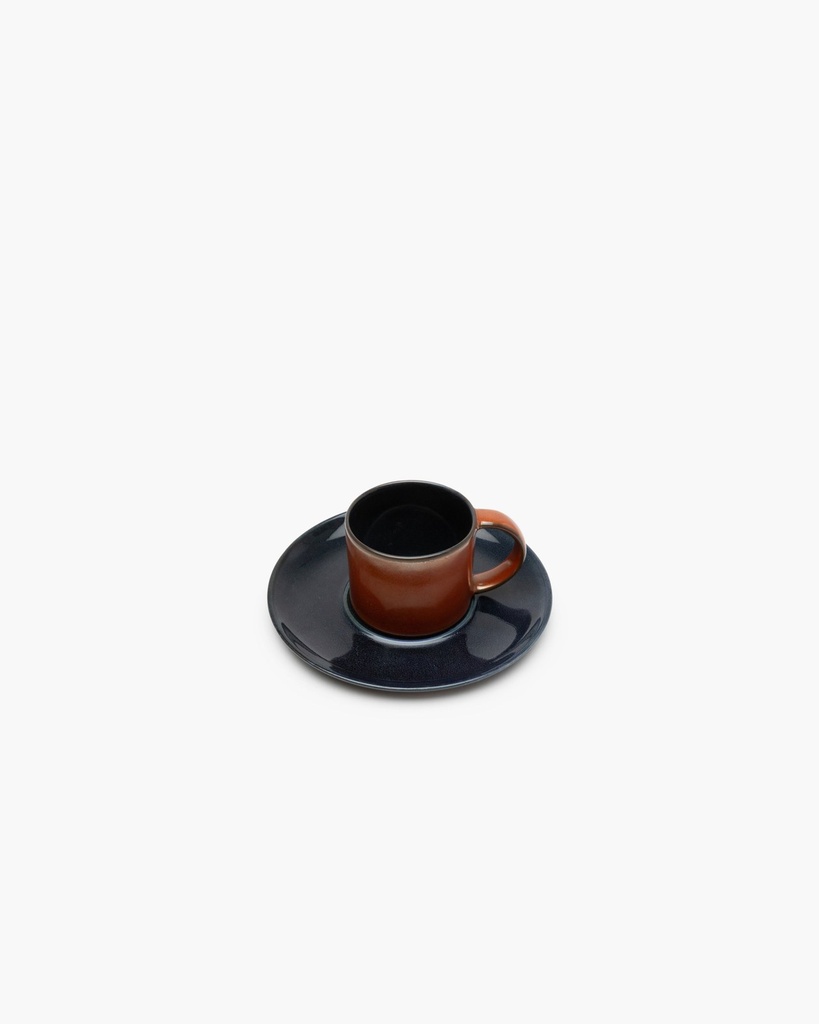 Assiette pour tasse à thé - dark blue 2