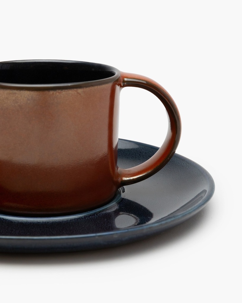Assiette pour tasse à thé - dark blue 3