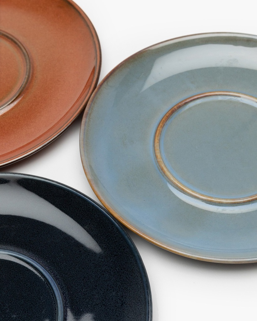 Assiette pour tasse à thé - dark blue 4