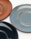 Assiette pour tasse à thé - rust 4