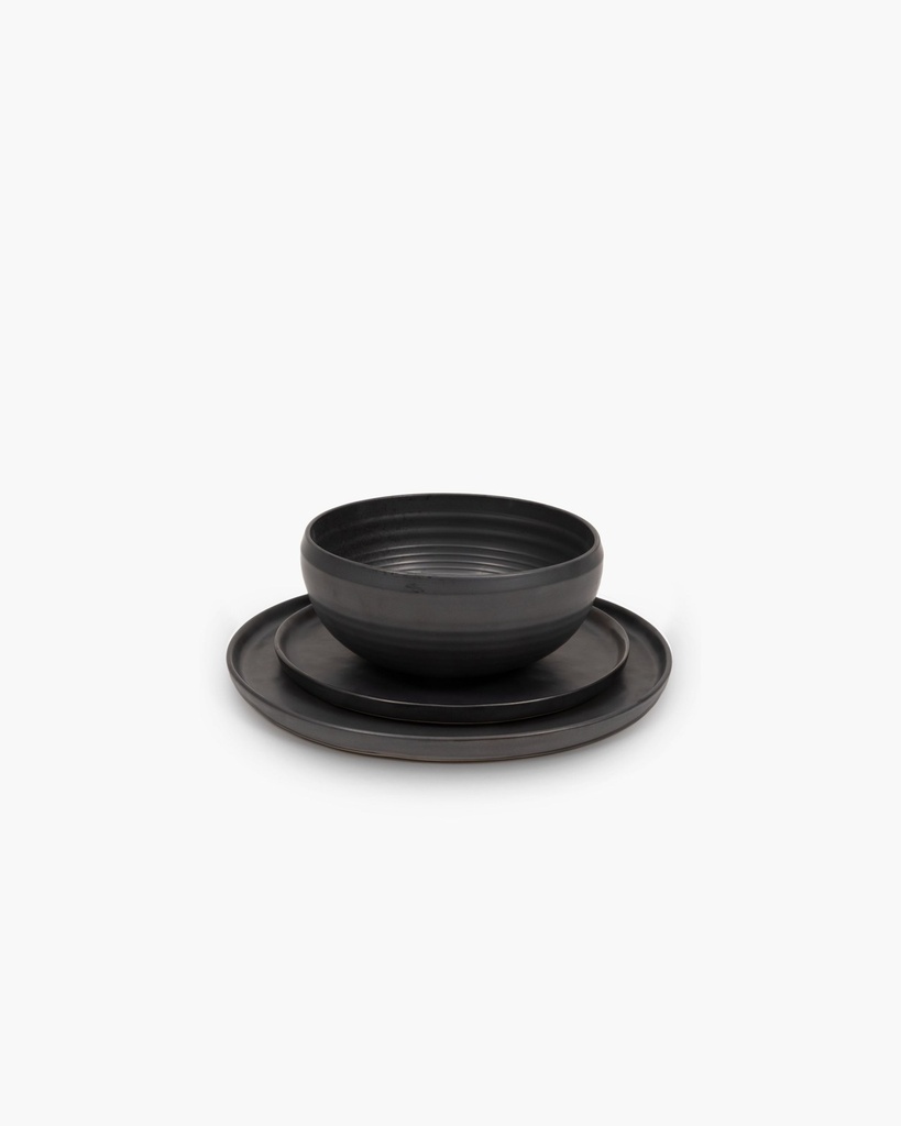 Assiette pure s - noir 4