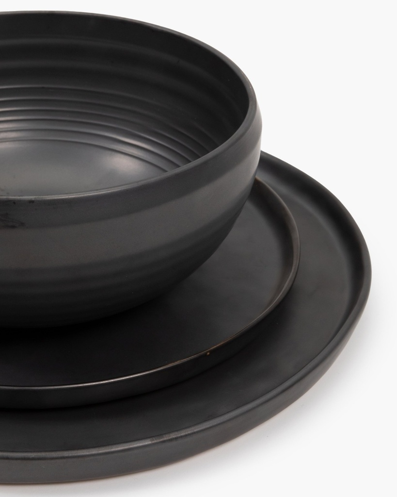 Assiette pure s - noir 5