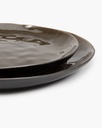 Assiette ronde pure - l - gris 4
