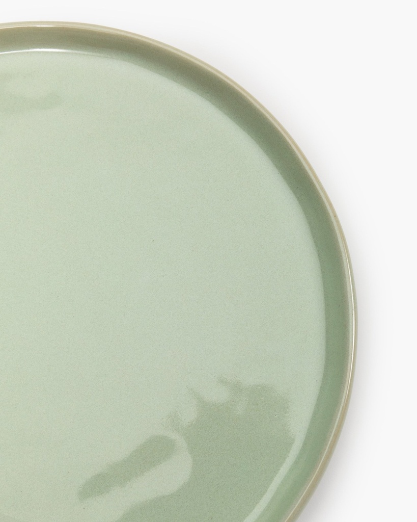 Assiette s - dia : 21.7 cm - vert clair 3