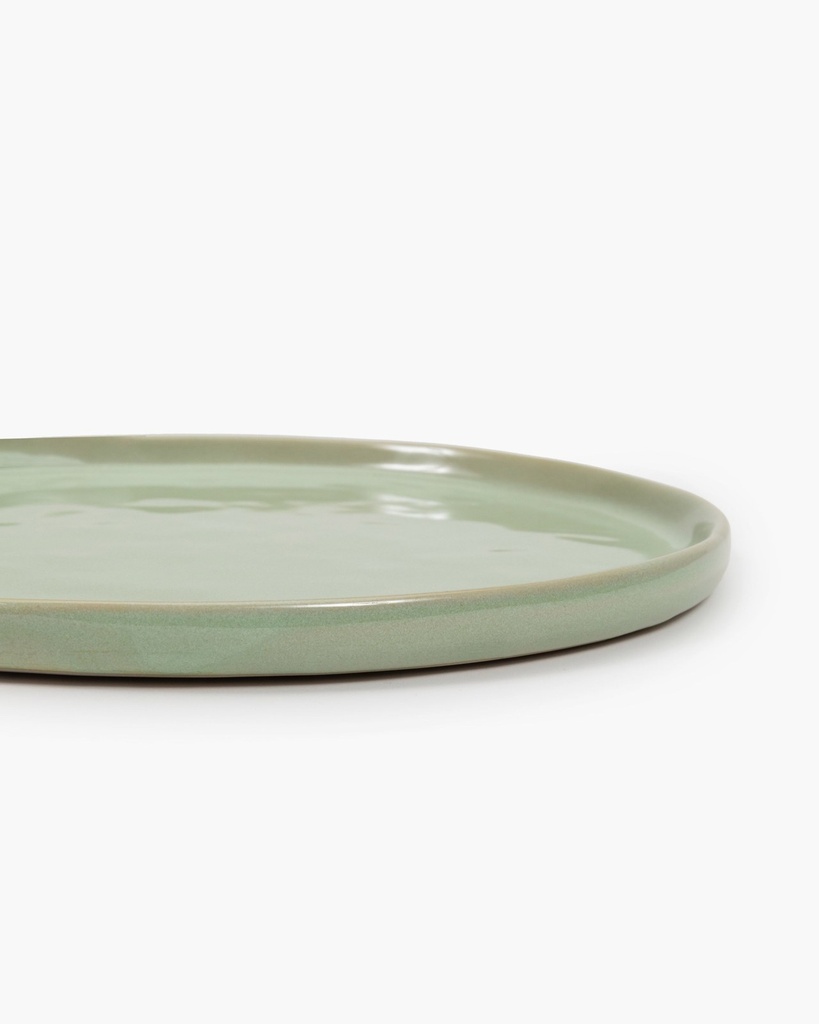 Assiette s - dia : 21.7 cm - vert clair 4