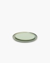 Assiette s - dia : 21.7 cm - vert clair 5