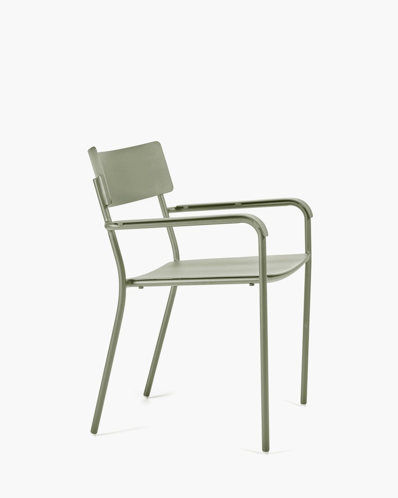 August chaise alu eucalyptus  vert a acc 2