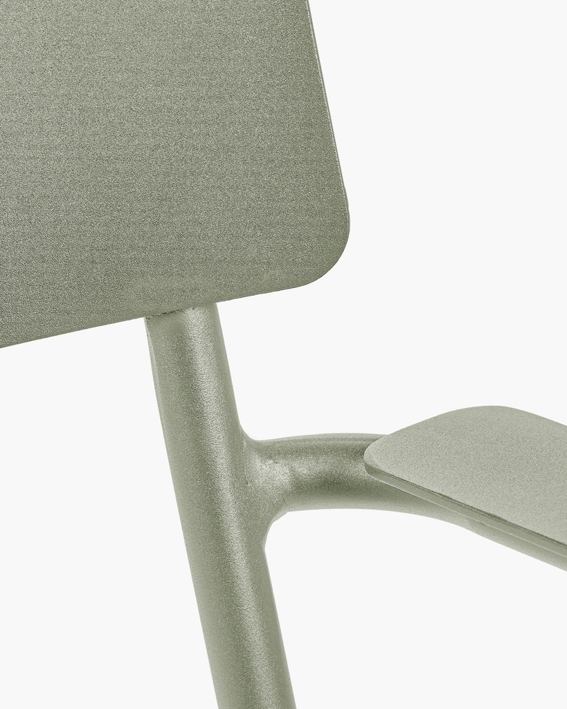 August chaise alu eucalyptus  vert a acc 3