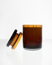 Bougie ambiance l - amber 4