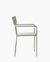 Chaise a accoudoirs august l49 x l48 x h 3