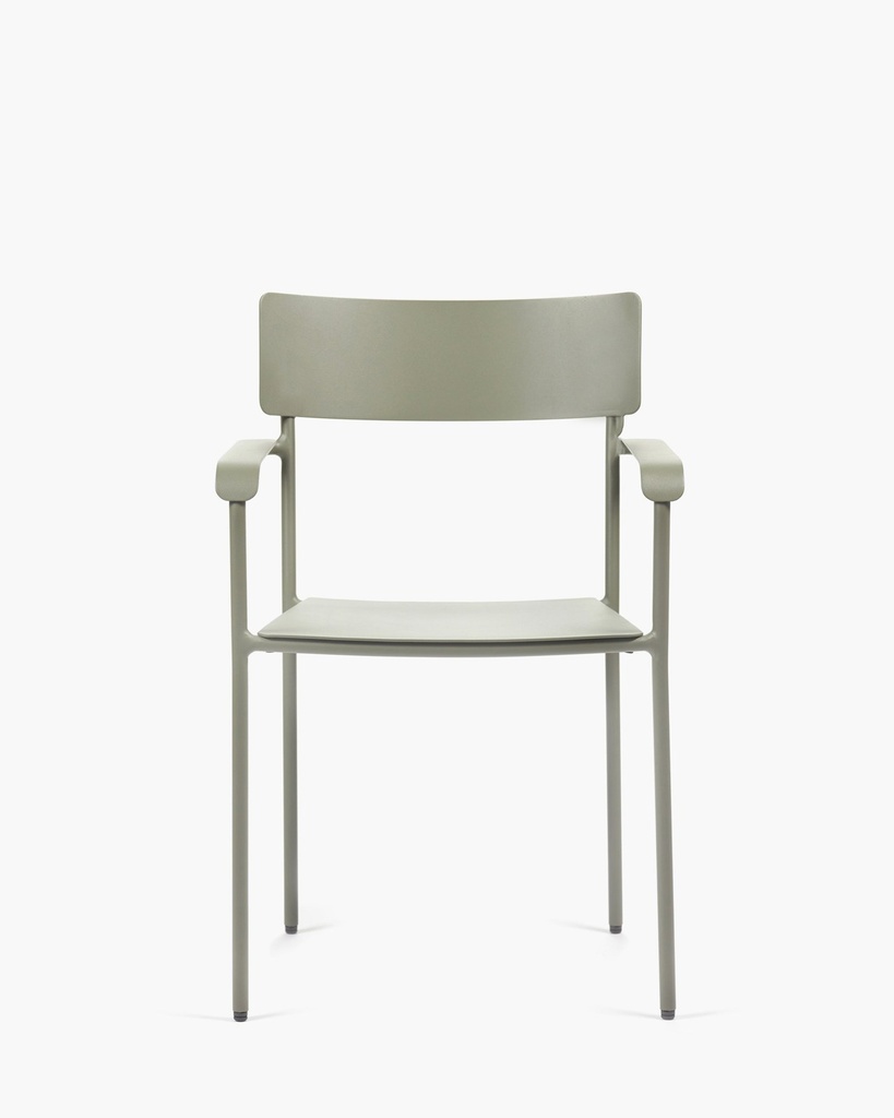Chaise a accoudoirs august l49 x l48 x h 4
