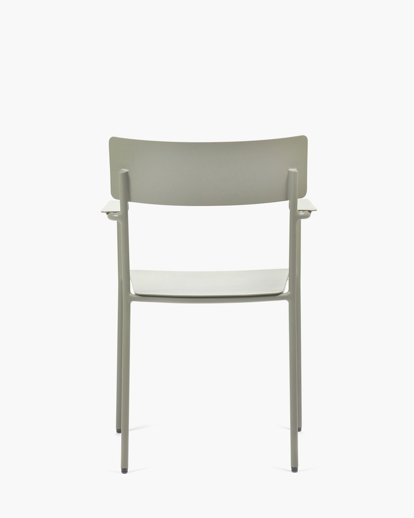 Chaise a accoudoirs august l49 x l48 x h 5