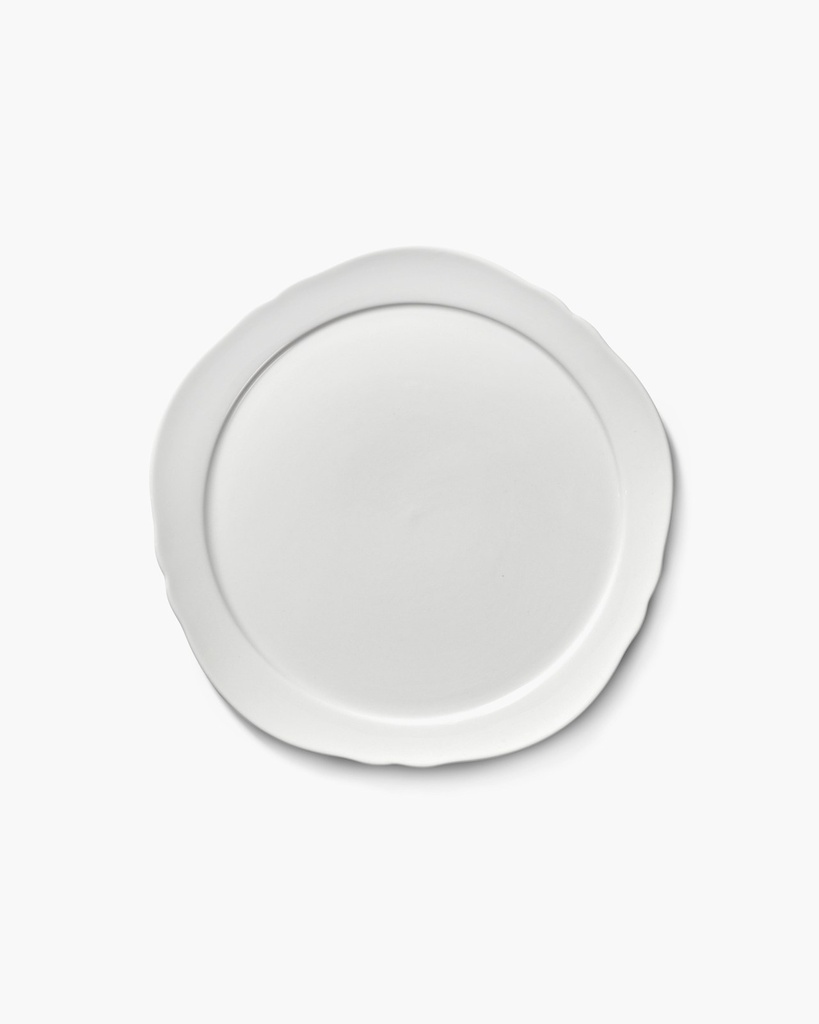 Assiette de table 02 Silhouette – blanc 2