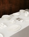 Assiette ovale S Silhouette – blanc 2