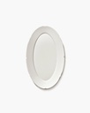 Assiette ovale M Silhouette – blanc 4