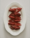 Assiette ovale haute M Silhouette – blan 2