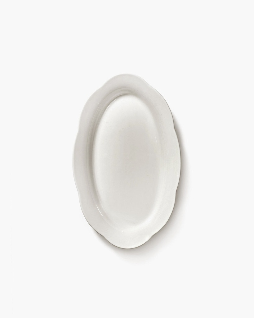 Assiette ovale haute M Silhouette – blan 4