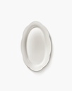 Assiette ovale haute M Silhouette – blan 4