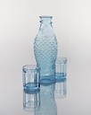 Carafe et 2 verres M Fish & Fish – bleu 2