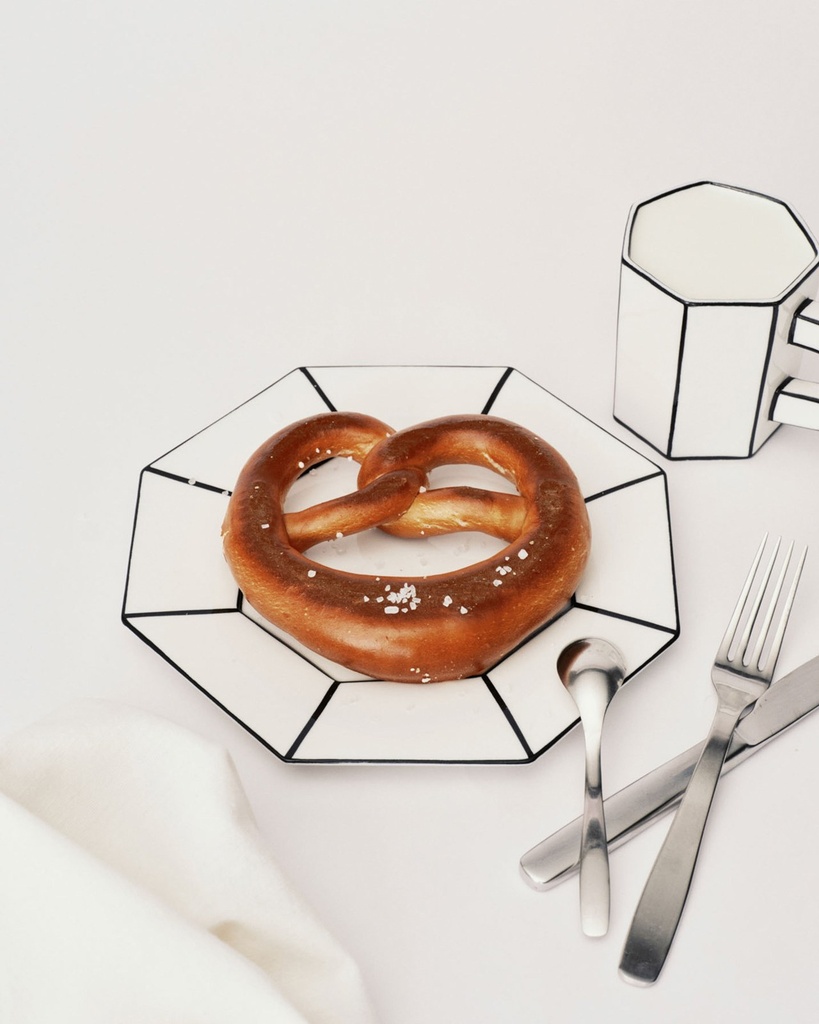 Assiette à dessert Carte Blanche – blanc 2