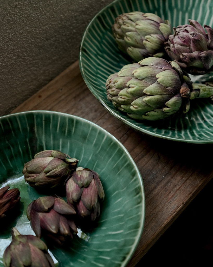 Assiette à pâtes Verde Lanza – vert 2