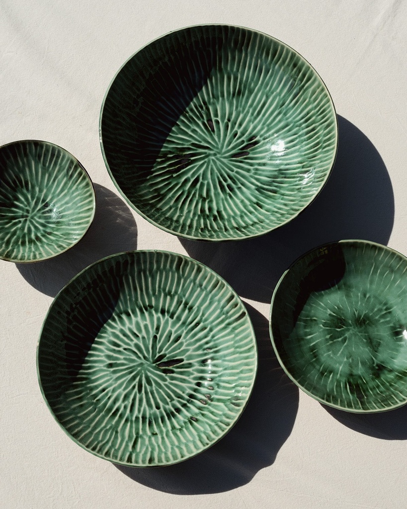 Assiette à pâtes Verde Lanza – vert 3