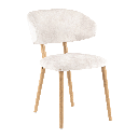 Chaise Toro – piètement bois, avec accoudoirs