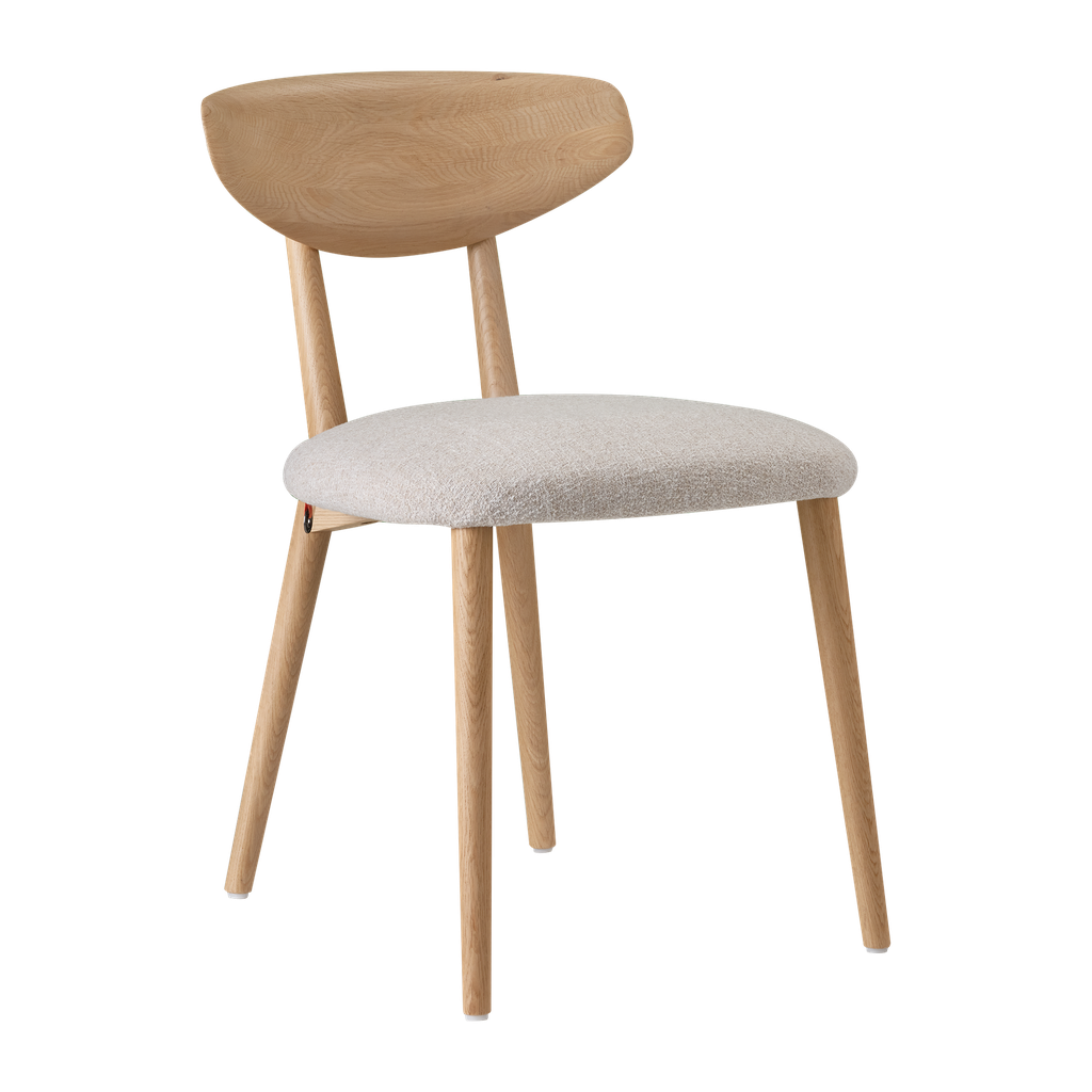 Chaise Toro Wood – dossier bois massif