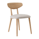 Chaise Toro Wood – dossier bois massif