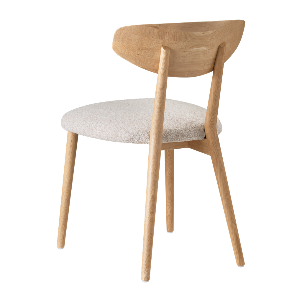 Chaise Toro Wood – dossier bois massif