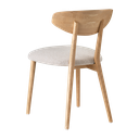 Chaise Toro Wood – dossier bois massif