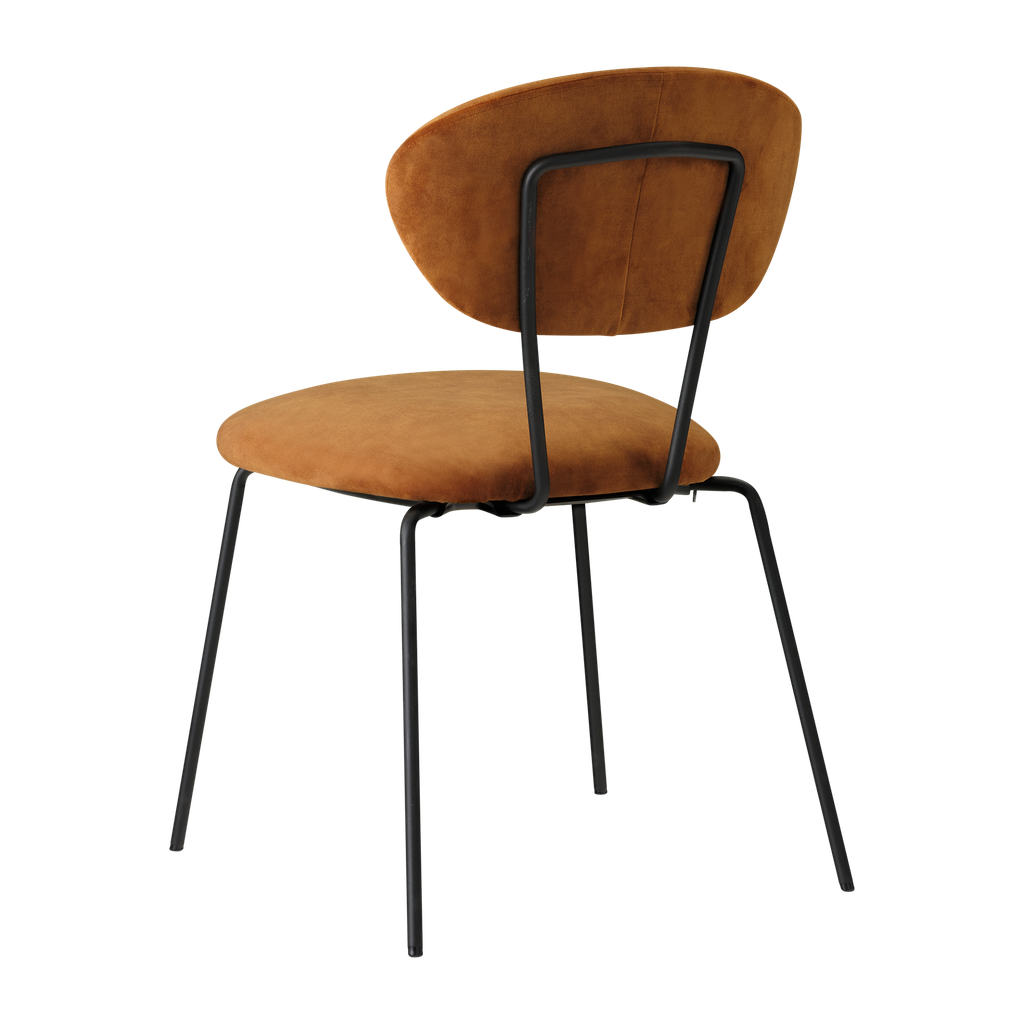 Chaise Toro empilable – piètement métal