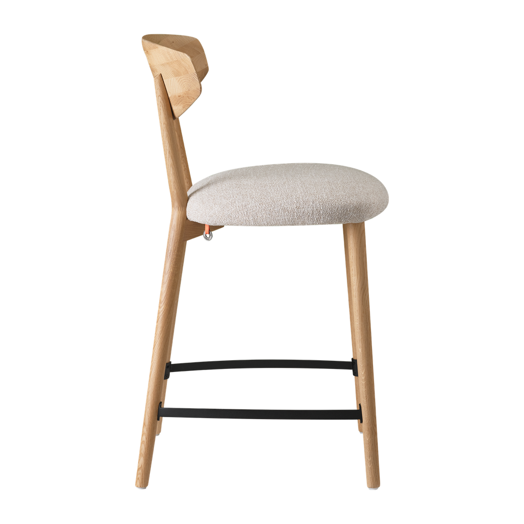 Chaise haute Toro Wood – dossier bois massif