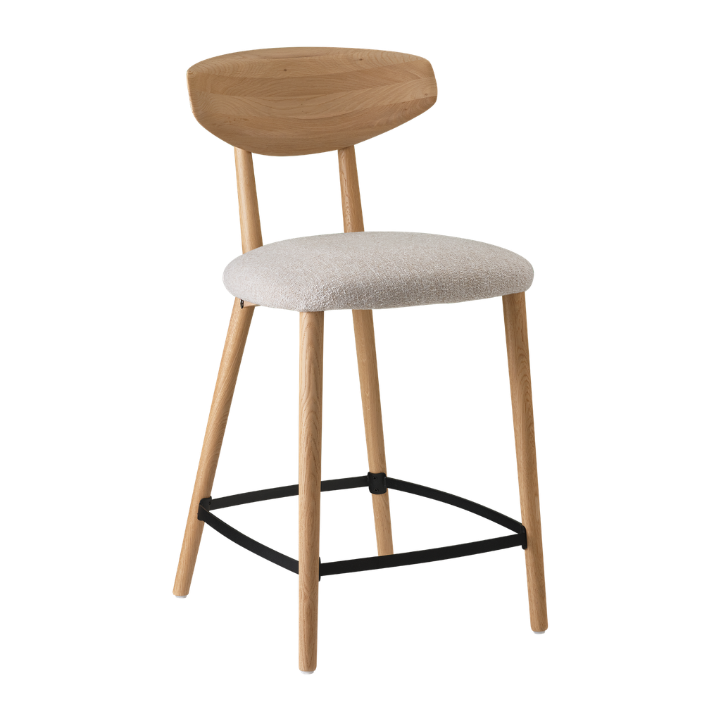 Chaise haute Toro Wood – dossier bois massif
