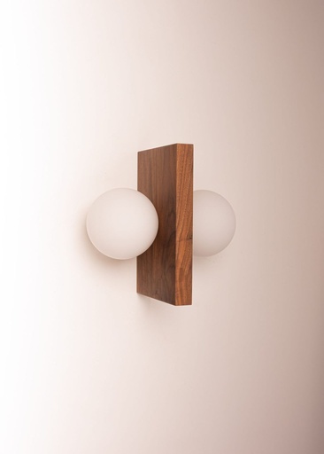 Applique Flugi – H 30 cm — noyer 2